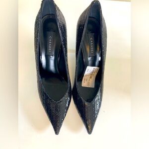 NWT Casadei sequin heels